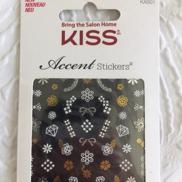4 FOR $10 Kiss Nails Accent Stickers Nail Art - Picture 4 of 7